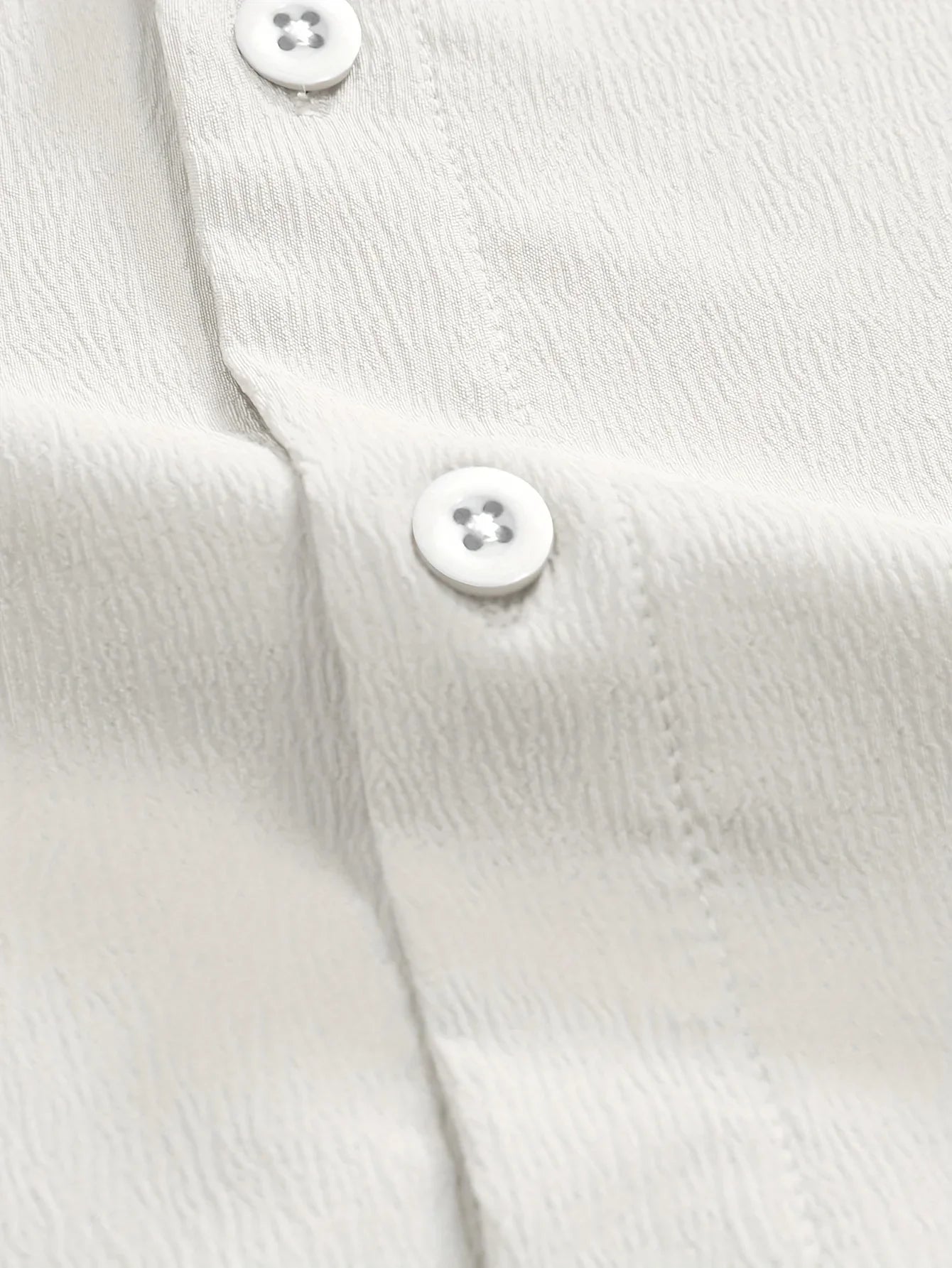 Men's Solid Color Beach Shirt – Lightweight Breathable Short Sleeve Casual Button - Up Top - Dazzy